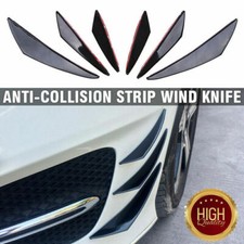 6x Gloss Black Car Front