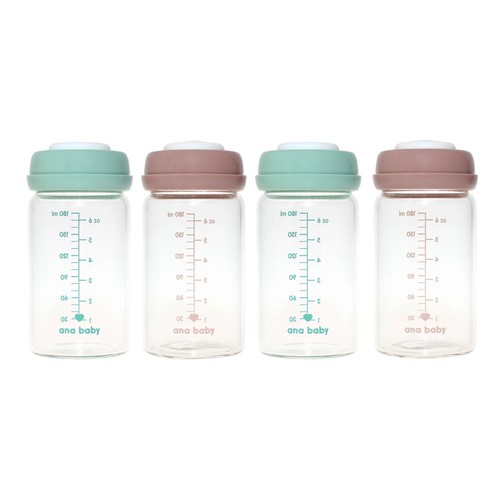 Glass breastmilk storage - breastmilk,