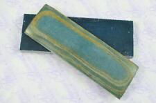 Pair of Aqua & Mustard Canvas