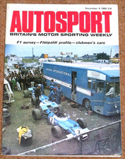 Autosport 4 Dec 1969* F1 REVIEW - CLUBMENS FORMULA TRACK TEST - VOLVO 164 TEST