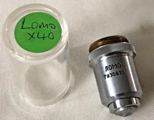 Lomo microscope lens 40x0 - microscope, +