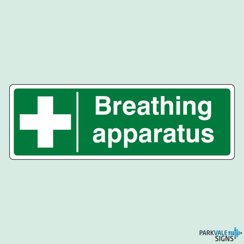 Breathing apparatus signs - breathing,