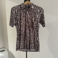 Vintage Falcon Snakeskin Print