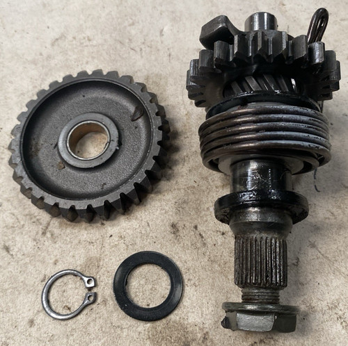 Yamaha dtr125 kick start shaft - kick,