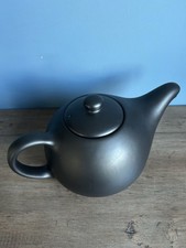 Nigella Lawson Living Kitchen Matt Black Teapot Collaboration Sebastian Conran