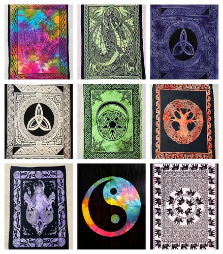 Wall hanging tapestry hippie - tapestry,