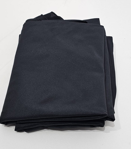 Black round polyester - black,