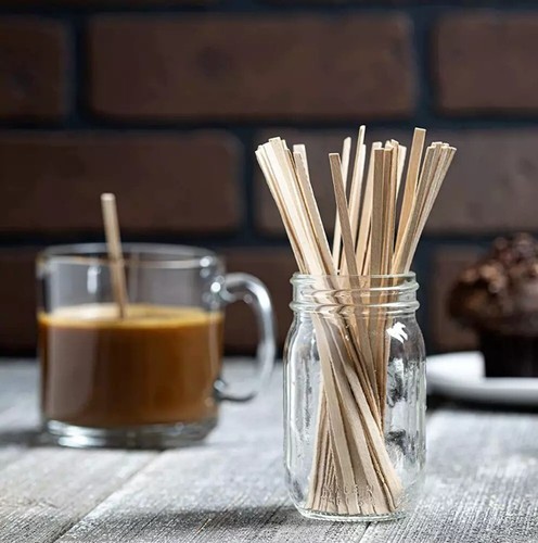 Wooden stirrer for - for, coffee