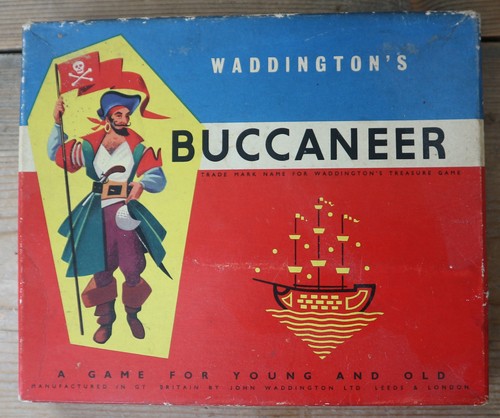 Vintage buccaneer board - board, game