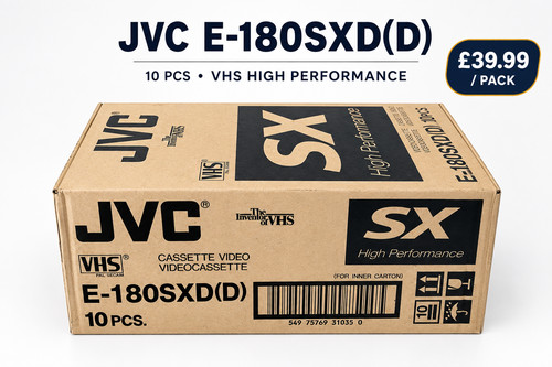 Jvc e180sxd vhs 180 - e180sxd,