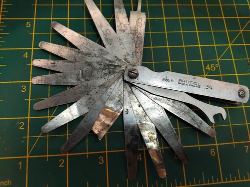 Britool feeler gauge - no.34,