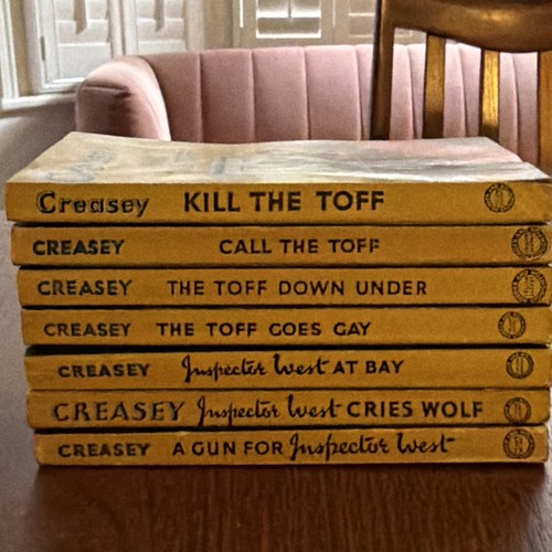 Vintage 1950s john creasey - 7x,
