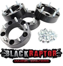 Black Raptor Suzuki Jimny 1997 to 2018 Gen 3 Wheel Spacers 50mm