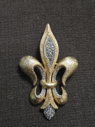 Vintage crown trifari fleur - fleur, de