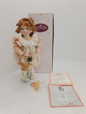 Ashton drake galleries Peaches & cream porcelain doll by Dianna Effner 1994