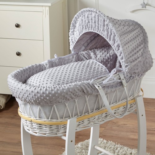 Baby moses basket grey - moses,