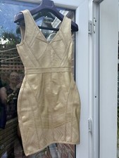 Karen Millen Medium Dress Gold