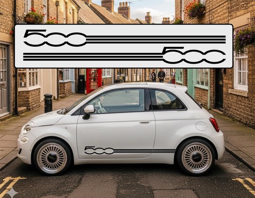 Fiat 500 side racing - 500,