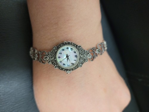 Sterling silver marcasite - sterling,