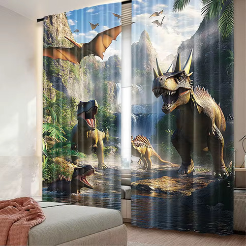 Window curtains polyester - window,