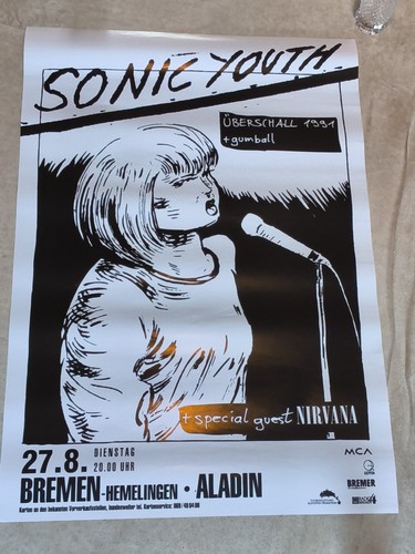 Sonic youth 1991 bremen - sonic,