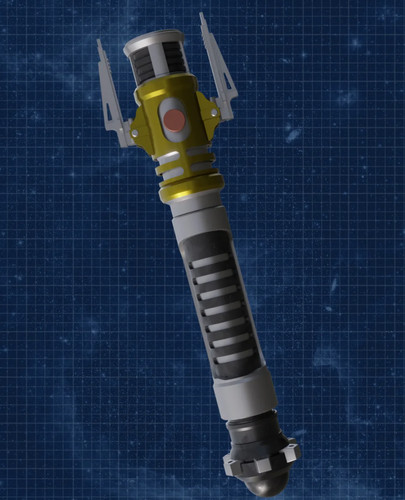 Hermit lightsaber - (obi-wan),