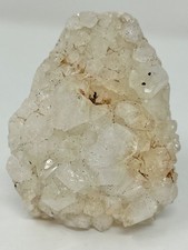 Snowy Citrine Crystal Natural Geode Standing Cluster Abundance Money Manifesting