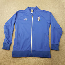 Adidas Juventus Track Jacket Large Blue Football Training 2016/17 Italy Anthem