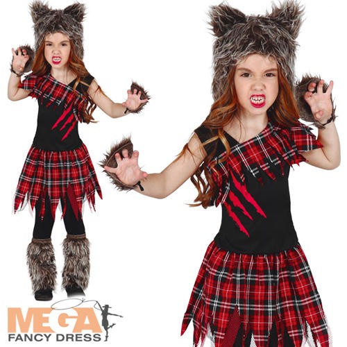 Werewolf girls fancy dress - werewolf,