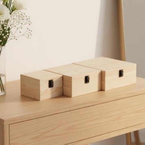 Pine wood solid wooden square - pine,