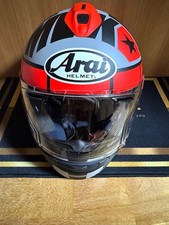 ARAI RX-7X VECTOR-X MAVERICK Full Face Helmet XL:61-62cm Red x Gray New Unused