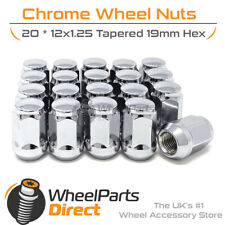 Wheel Nuts 20 12x1.25 for Subaru Impreza STi BlobEye 03-05 on Original Wheels