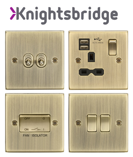 Knightsbridge raised antique - raised,