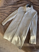 Zara Grey Men Long Coat Size M