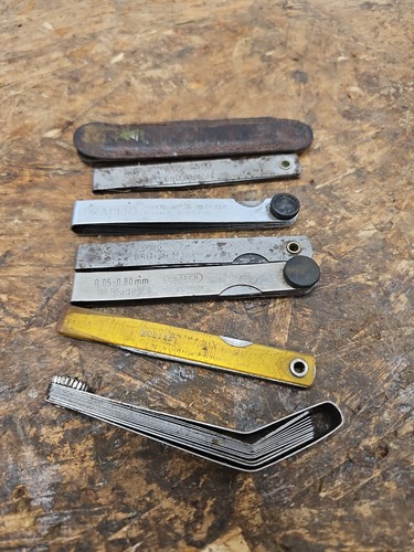 Vintage feeler gauges inc - x,