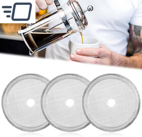 3pcs cafetiere filter - cafetiere, mesh