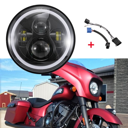 Led motorcycle headlight - led,