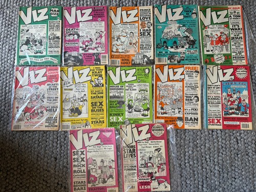 Viz magazine vintage - magazine, copies