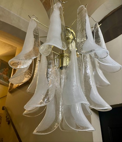Vintage murano petali clear - vintage,