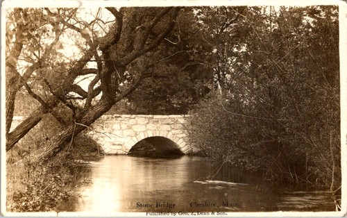 Stone arch bridge cheshire - bridge, ma