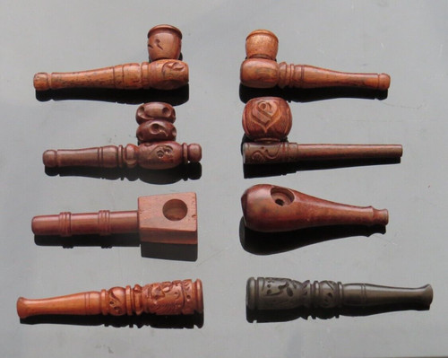 Small wooden smoking pipe - small,