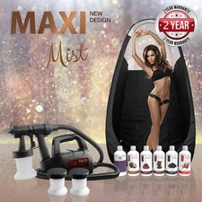 Maximist Lite Plus Spray Tanning Kit (includes Black Pop-up Cubicle & Solution)