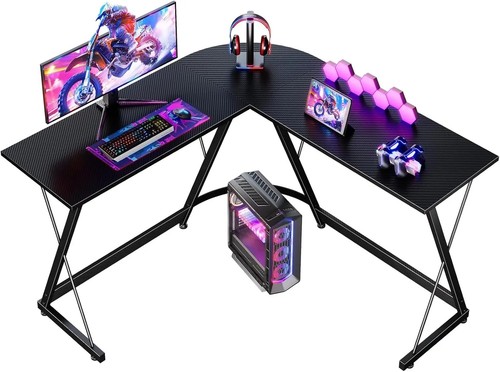 Shaped gaming desk 120 - l,