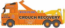 Oxford Diecast 76VOL09REC Volvo Boniface Recovery Truck Crouch Recovery - 1:7...