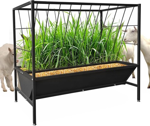 Large hay rack grain feeder - hay,