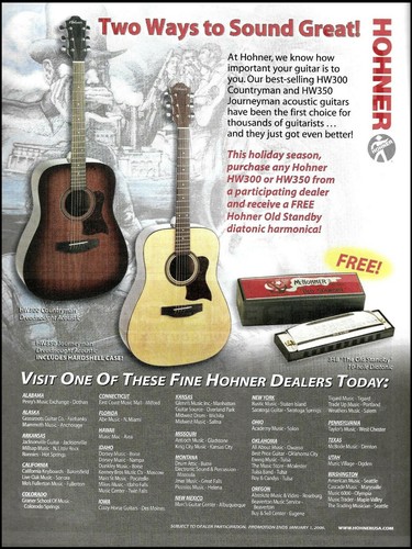 Hohner countryman journeyman - hohner,