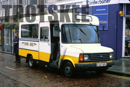35mm slide your bus - bus, ford