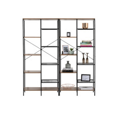 2 x 9 Tier Storage Bookshelf