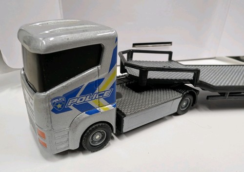 Hti low loader silver police - hti,