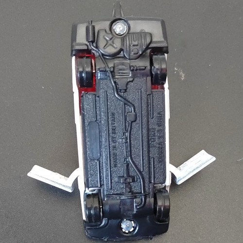 White blue red - police, diecast